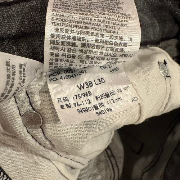 Levi's 514 Straight Fit Jeans - Size 38x30 - Picture 4 of 4